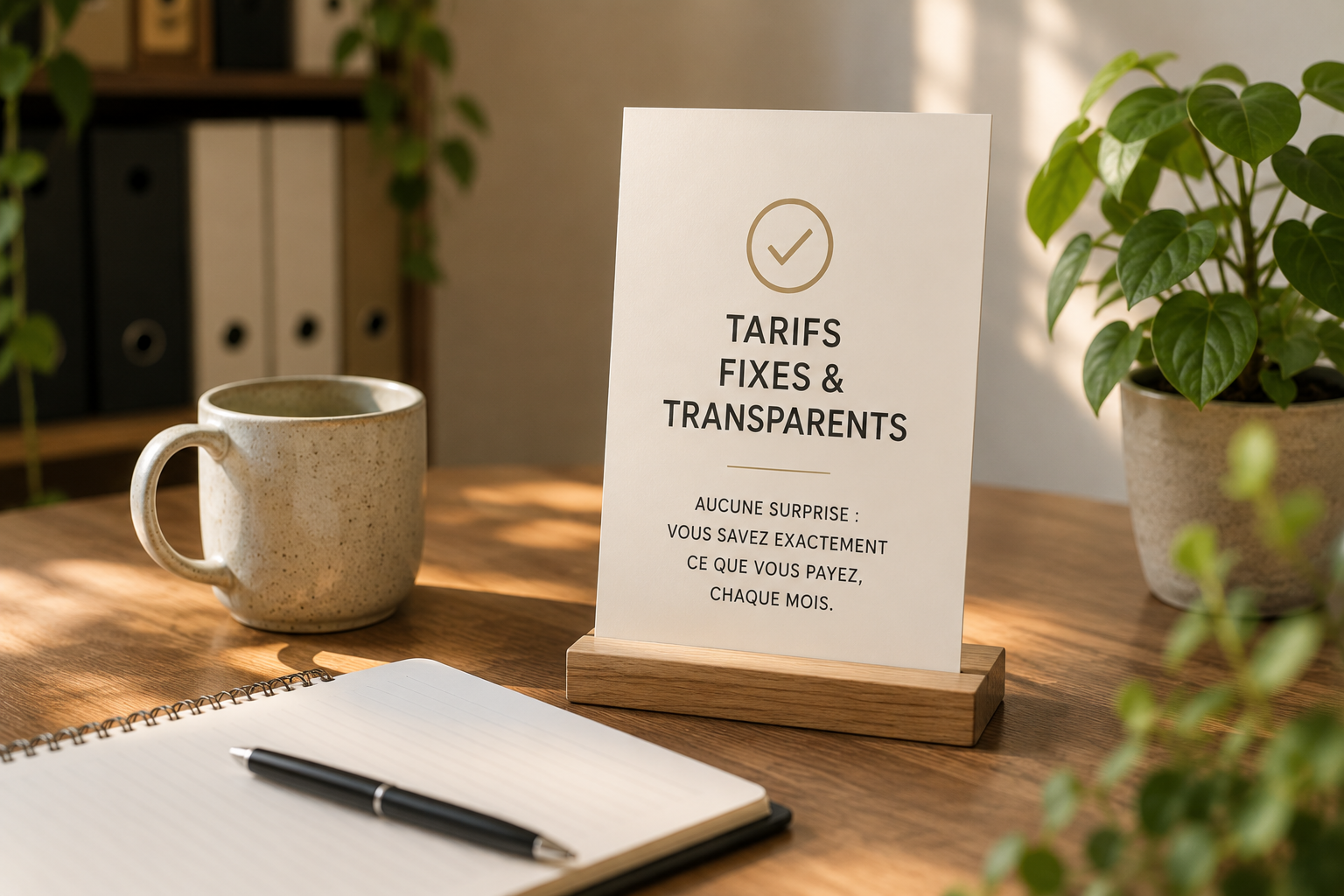 Tarifs fixes et transparents